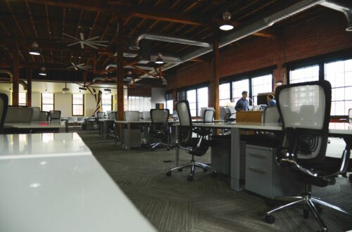 Office With People Working Free Stock Picture