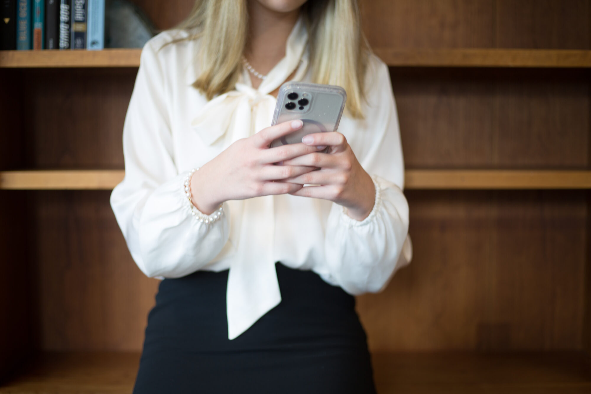 Smartphone Female Office Free Stock Picture