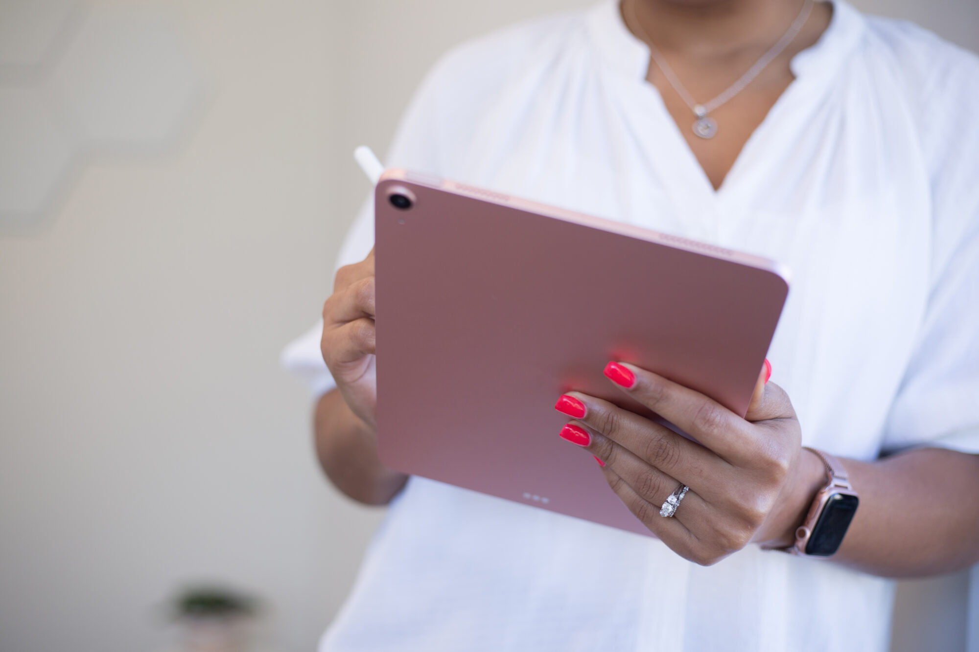 Person Holding Tablet Free Stock Picture