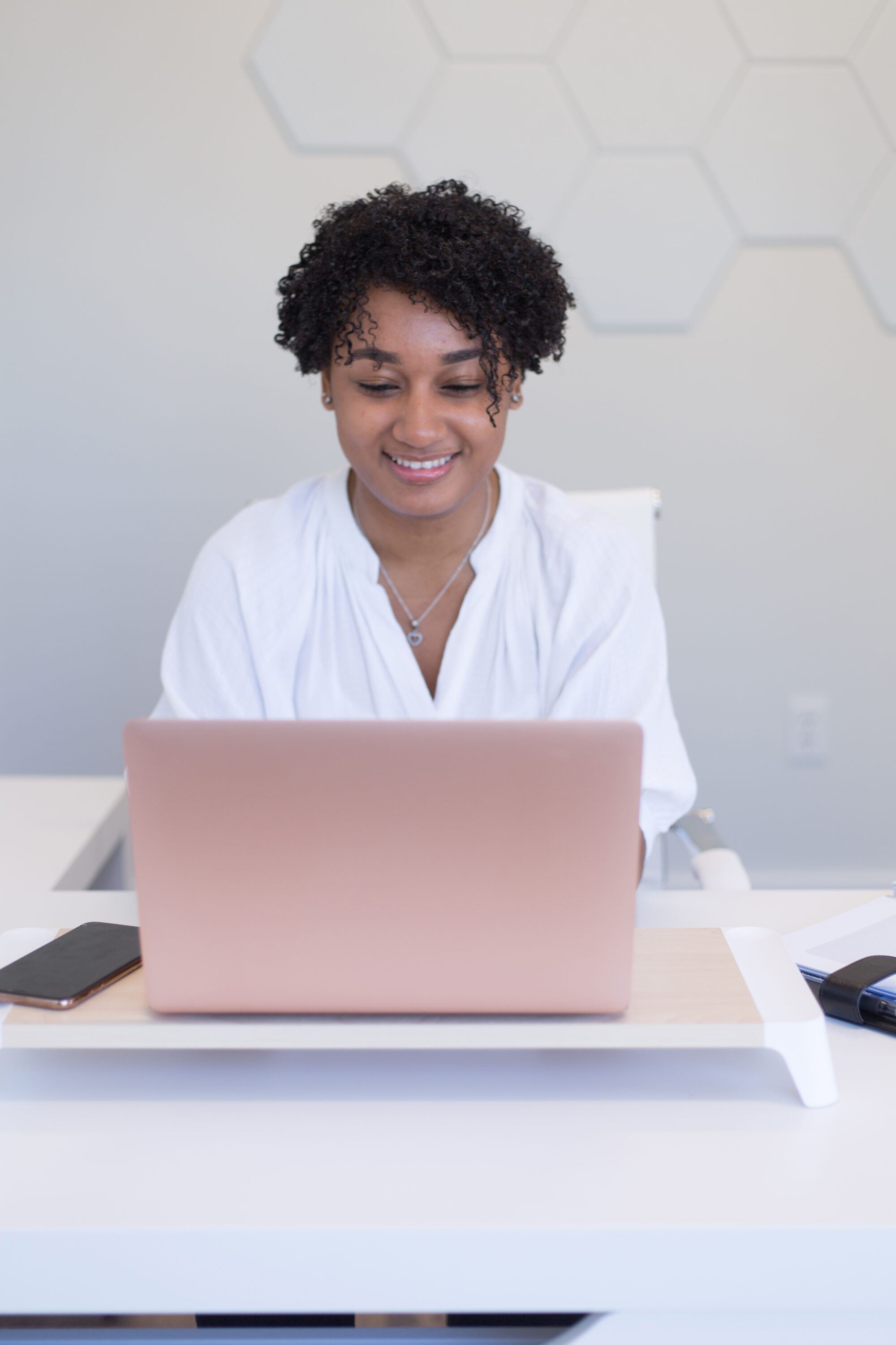 Computer Woman Working Free Stock Picture