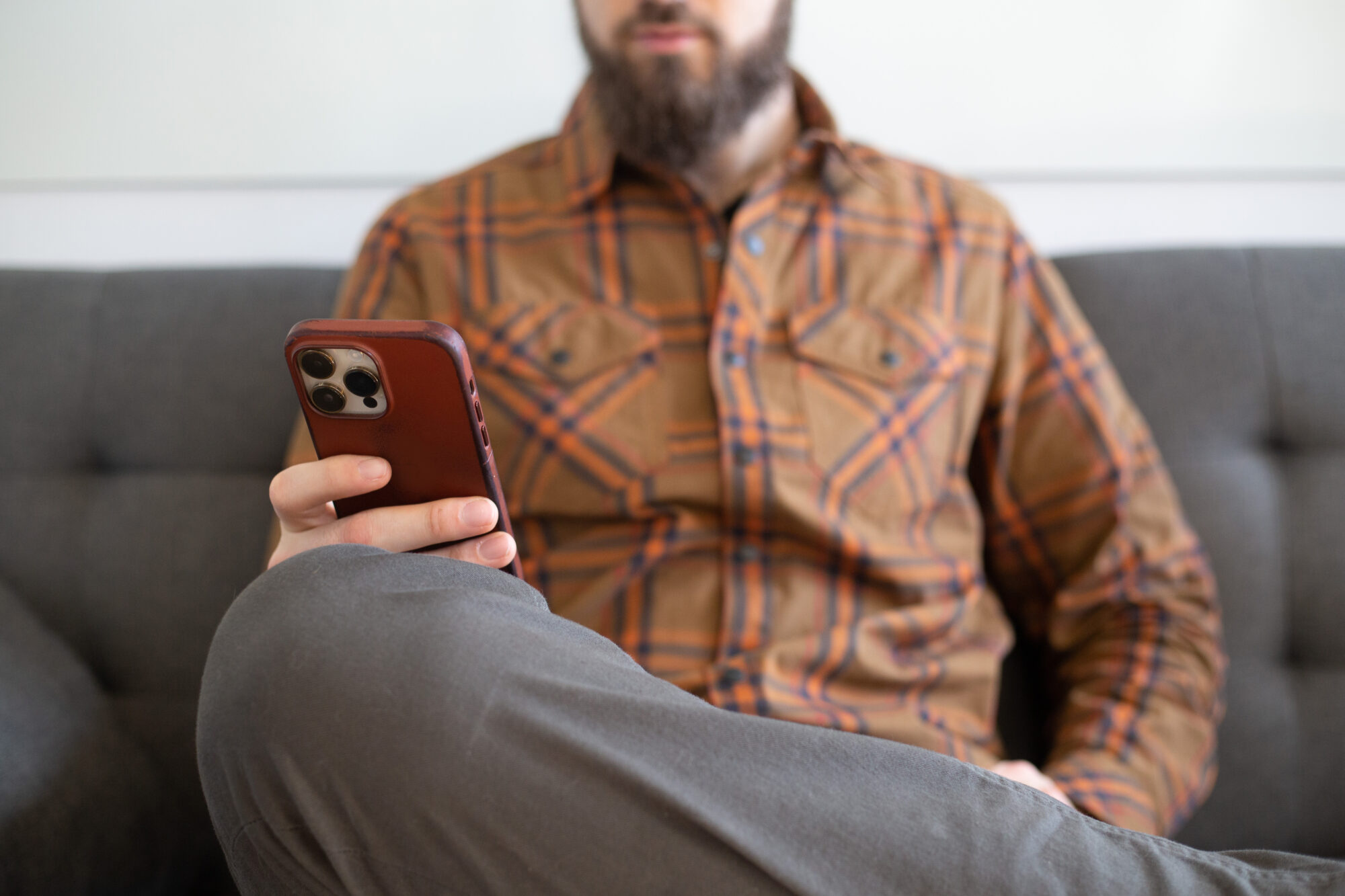 Texting Man Office Free Stock Picture